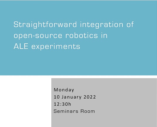 Straightforward integration of open-source robotics in ALE experiments